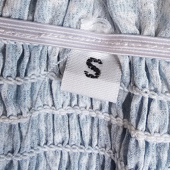 Romanstii Women's Mini Dress Strappy Backless Pleated Flare Ruffle Polka Dot - Picture 6 of 8